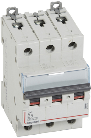Legrand 407558 Авт.выкл.DX3 3П B6A 6000/10kA