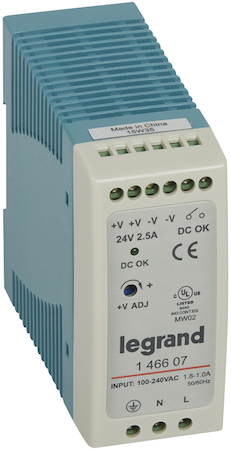 Legrand 146607 1-ф. имп.Ист.пит.24В60Вт 2,5A
