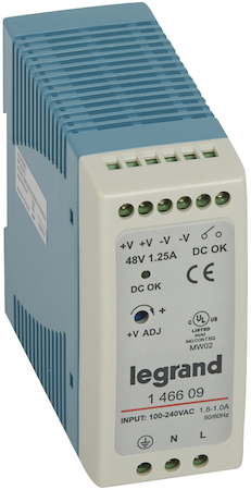 Legrand 146609 1-ф. имп.Ист.пит.48В60Вт 1,25A