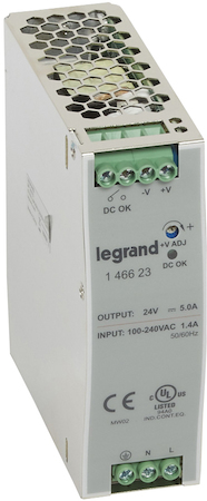 Legrand 146623 1-ф. Имп.Ист.пит.24В 120Вт 5A