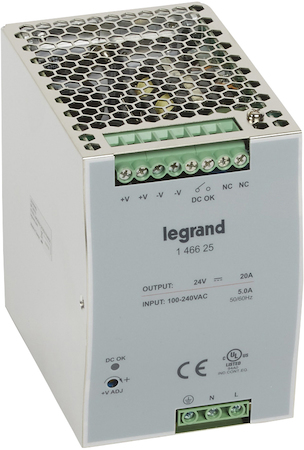 Legrand 146625 1-ф. Имп.Ист.пит.24В 480Вт 20A
