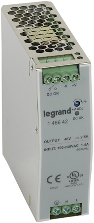 Legrand 146642 1-ф. Имп.Ист.пит.48В 120Вт2,5A