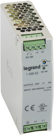 Legrand 146663 1/2-ф.Имп.Ист.пит.24В 120Вт5A