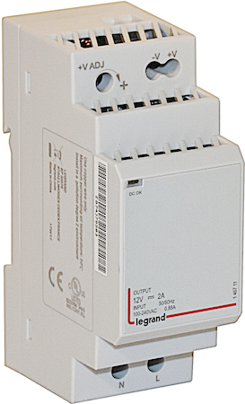 Legrand 146711 Блок питания 12В 24Вт рег вых