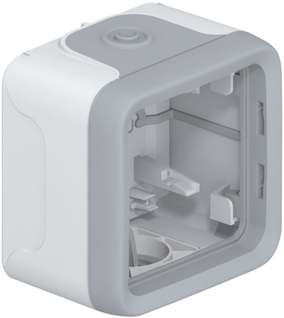 Legrand 069651 PlexoКоробка 1-постовая, серый