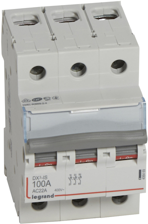 Legrand 406469 Выкл.разъед.DX3 3П 100A