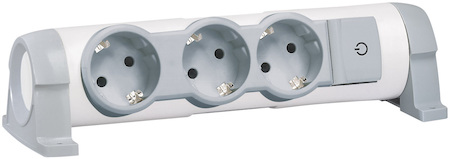 Legrand 694624 Удлинитель 3X2К+З б/каб. комф.