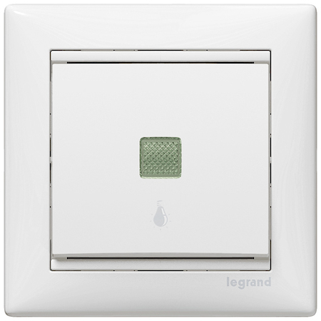 Legrand 774413 Кнопка подсв пикт.лампы БЕЛ VLN