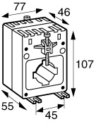 Legrand 004638 Трансф.тока 400/5