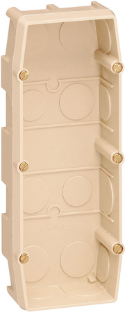 Legrand 089127 MosaicКор.Superbox 3п.гл.40мм