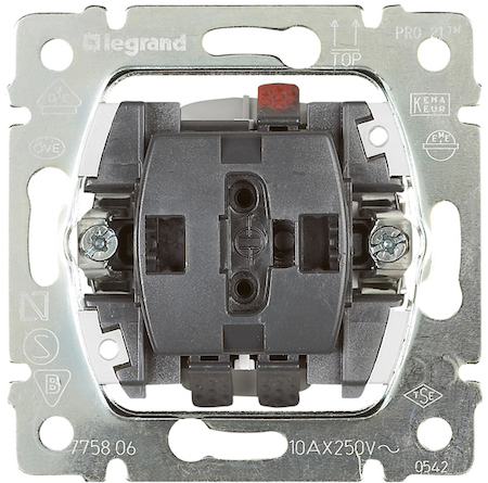 Legrand 775811 G.L.Выключ.кнопочный PRO21