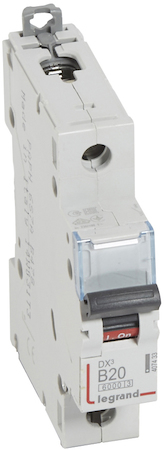 Legrand 407433 Авт.выкл.DX3 1П B20A 6000/10kA