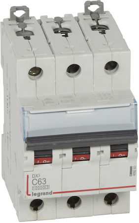 Legrand 409260 Авт.выкл.DX3 3П C63A 10kA/16kA