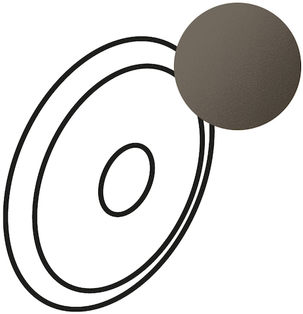 Legrand 067949 CLN2 Накл. выкл.сенсор. Графит