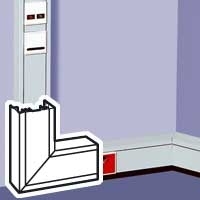 Legrand 030760 DLPУгол плоск.ал. д/к-к75х50