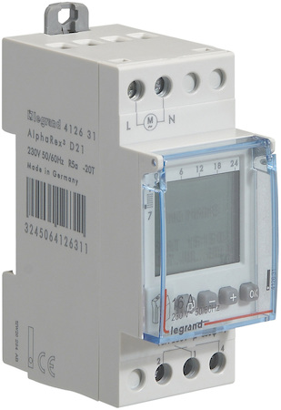 Legrand 412631 Цифровой недельный таймер 230 В 1 выход