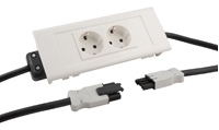 Legrand 8505140 Mosaic wcd 2-voud GWO5 2x2m FC wit