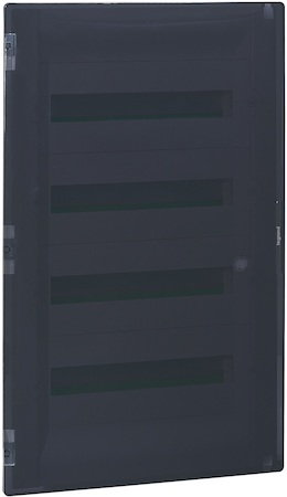 Legrand 401709 Practibox3 встр.4x18 прозр.дв.