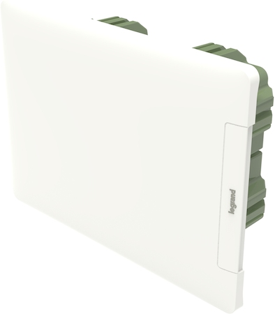 Legrand 401761 Practibox3 встр бел 1х8м E+N