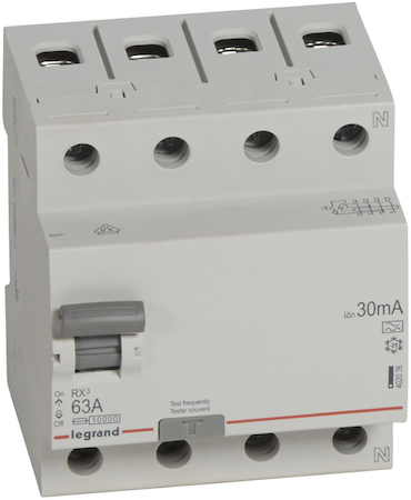 Legrand 402076 Rx3 Вдт 30ма 63а 4п A