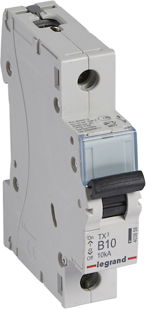 Legrand 403858 Aвт.выкл.TX3 B10A 1П 6000/10kA