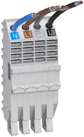 Legrand 404521 HX3 Суппорт DX3 1 Мод <63A 4П