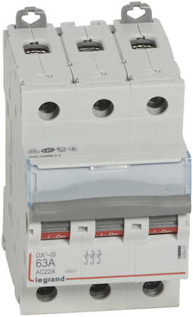 Legrand 406461 Выкл.разъед.DX3 3П 63A