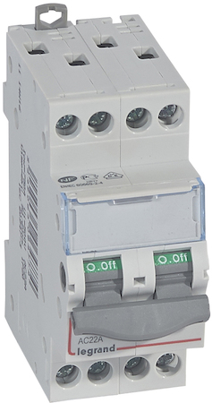 Legrand 406477 Выкл.разъед.DX3 4П 20A
