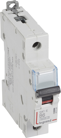 Legrand 407204 Авт.выкл.DX3-E B6 1П 6000/6kA