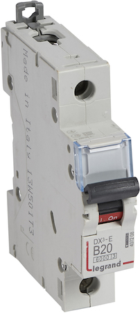 Legrand 407208 Авт.выкл.DX3-E B20 1П 6000/6kA