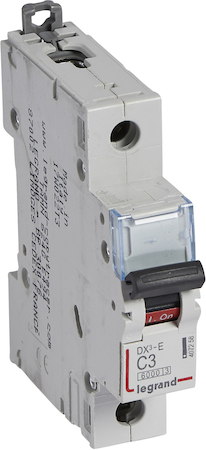 Legrand 407258 Авт.выкл.DX3-E C3 1П 6000/6kA
