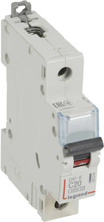 Legrand 407264 Авт.выкл.DX3-E C20 1П 6000/6kA