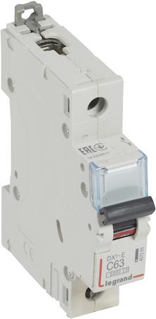 Legrand 407269 Авт.выкл.DX3-E C63 1П 6000/6kA
