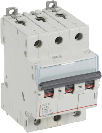 Legrand 407294 Авт.выкл.DX3-E C32 3П 6000/6kA