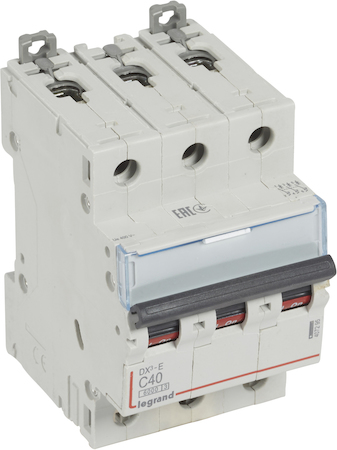 Legrand 407295 Авт.выкл.DX3-E C40 3П 6000/6kA