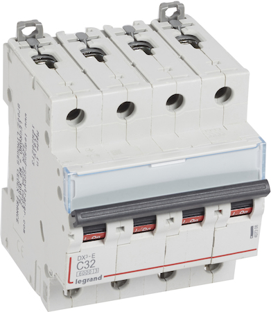 Legrand 407308 Авт.выкл.DX3-E C32 4П 6000/6kA