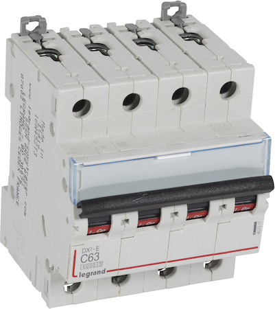 Legrand 407311 Авт.выкл.DX3-E C63 4П 6000/6kA