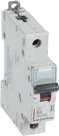 Legrand 407428 Авт.выкл.DX3 1П B4A 6000/10kA