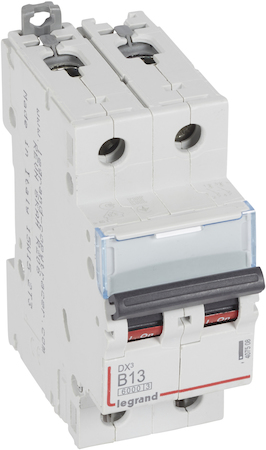 Legrand 407508 Авт.выкл.DX3 2П B13A 6000/10kA