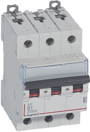 Legrand 407554 Авт.выкл.DX3 3П B1A 6000/10kA
