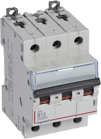 Legrand 407560 Авт.выкл.DX3 3П B13A 6000/10kA