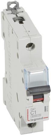 Legrand 407662 Авт.выкл.DX3 1П C1A 6000/10kA