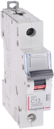 Legrand 407669 Авт.выкл.DX3 1П С13A 6000/10kA