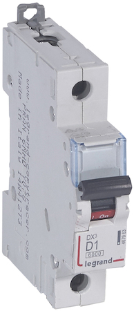 Legrand 407963 Авт.выкл.DX3 1П D1A 6000/10kA