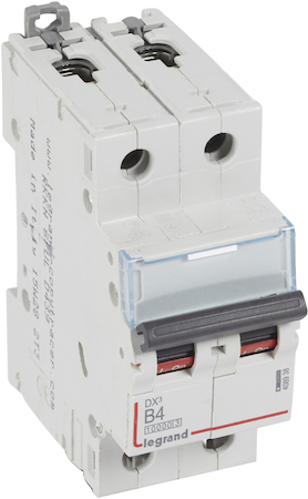 Legrand 408938 Авт.выкл.DX3 2П B4A 10kA/16kA