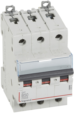 Legrand 408986 Авт.выкл.DX3 3П B3A 10kA/16kA