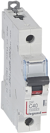 Legrand 409118 Авт.выкл.DX3 1П C40A 10kA/16kA