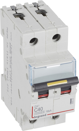 Legrand 409194 Авт.вкл.DX3 2П C0,5A 10kA/16kA