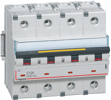 Legrand 409364 Авт.вкл.DX3 4П C125A 10kA/16kA