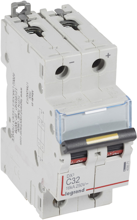 Legrand 409571 Авт.вк.DX3 DC C32A 2П 10/16kA